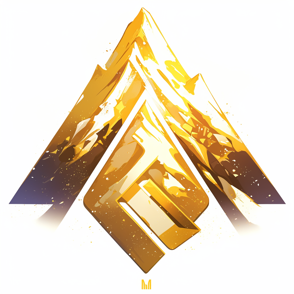 The insignia of the Titans of Commerce, those who stand atop the mountain of gold.