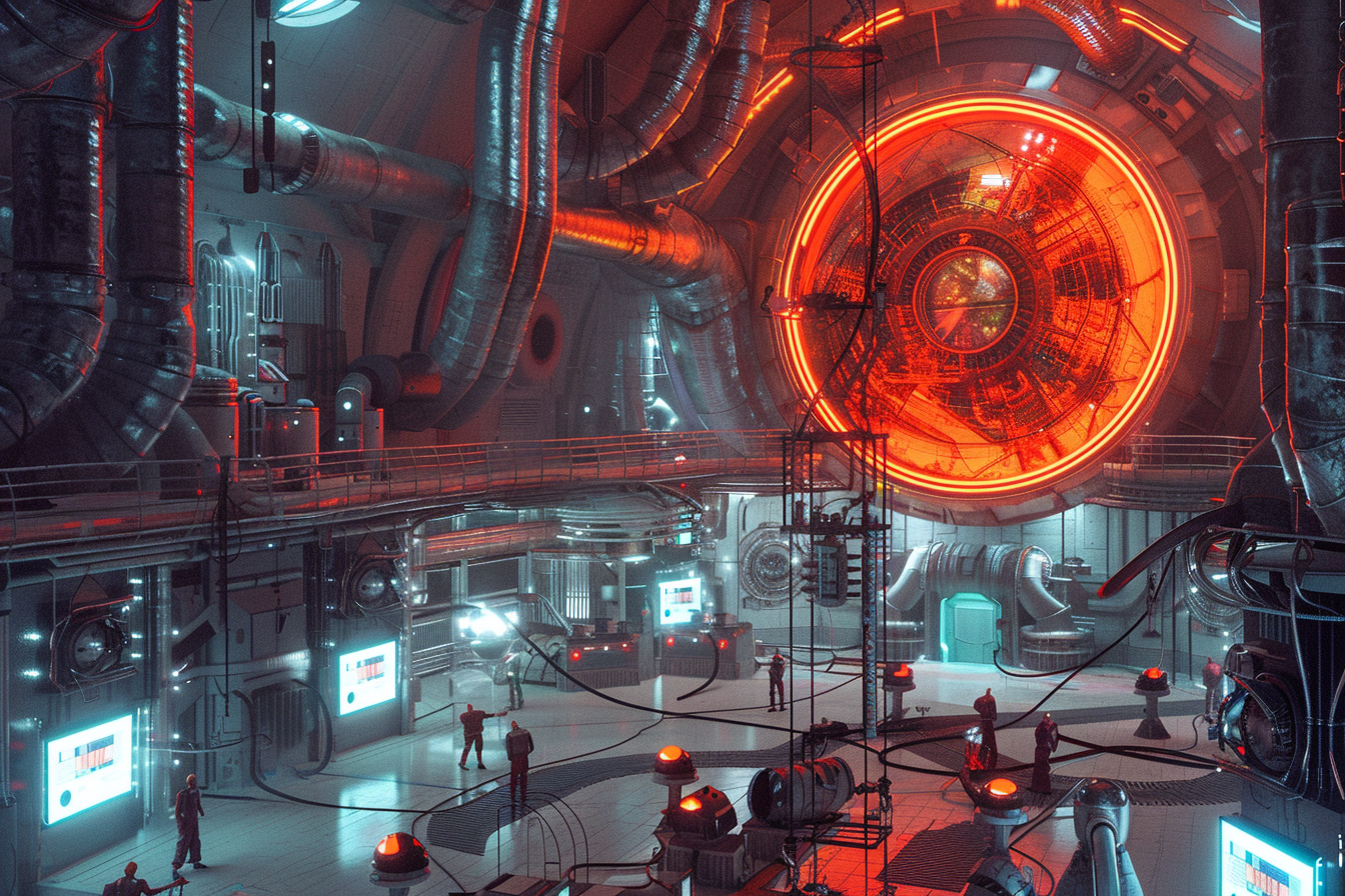 Istamnir has many research spaces like this, used to harness the intense energies running through this Plate for unlocking the mysteries of the Worlds.