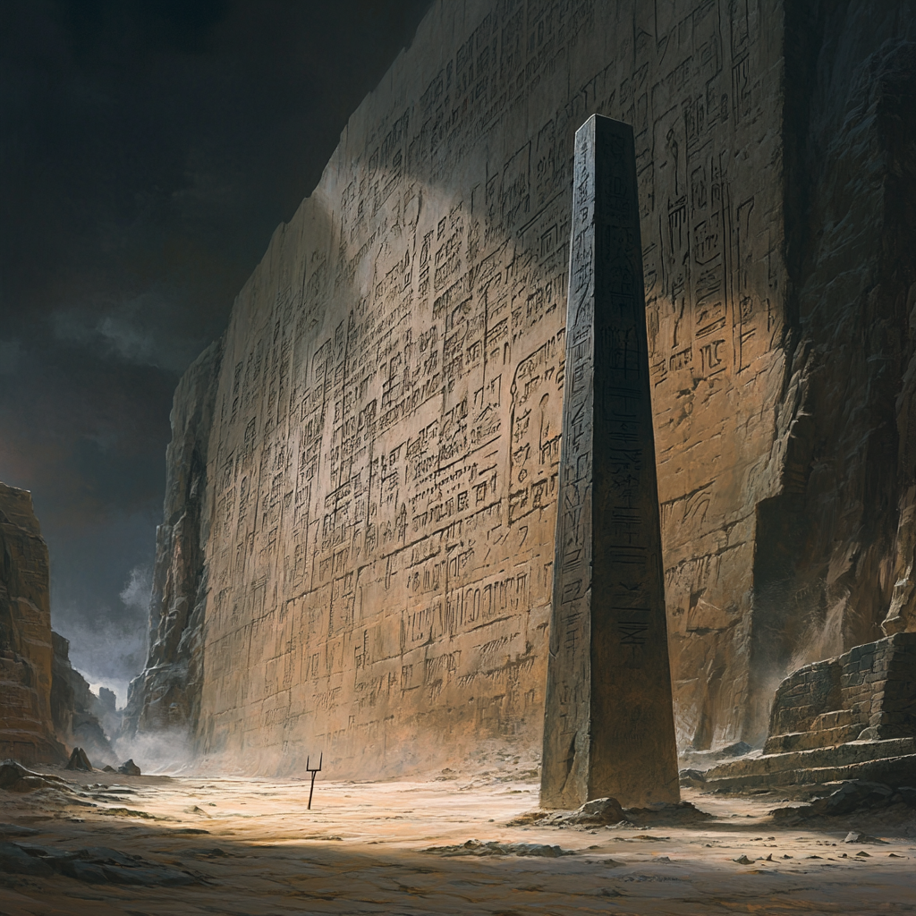 A small segment of the Godgraves. Be careful what you touch, it just might become all too real.