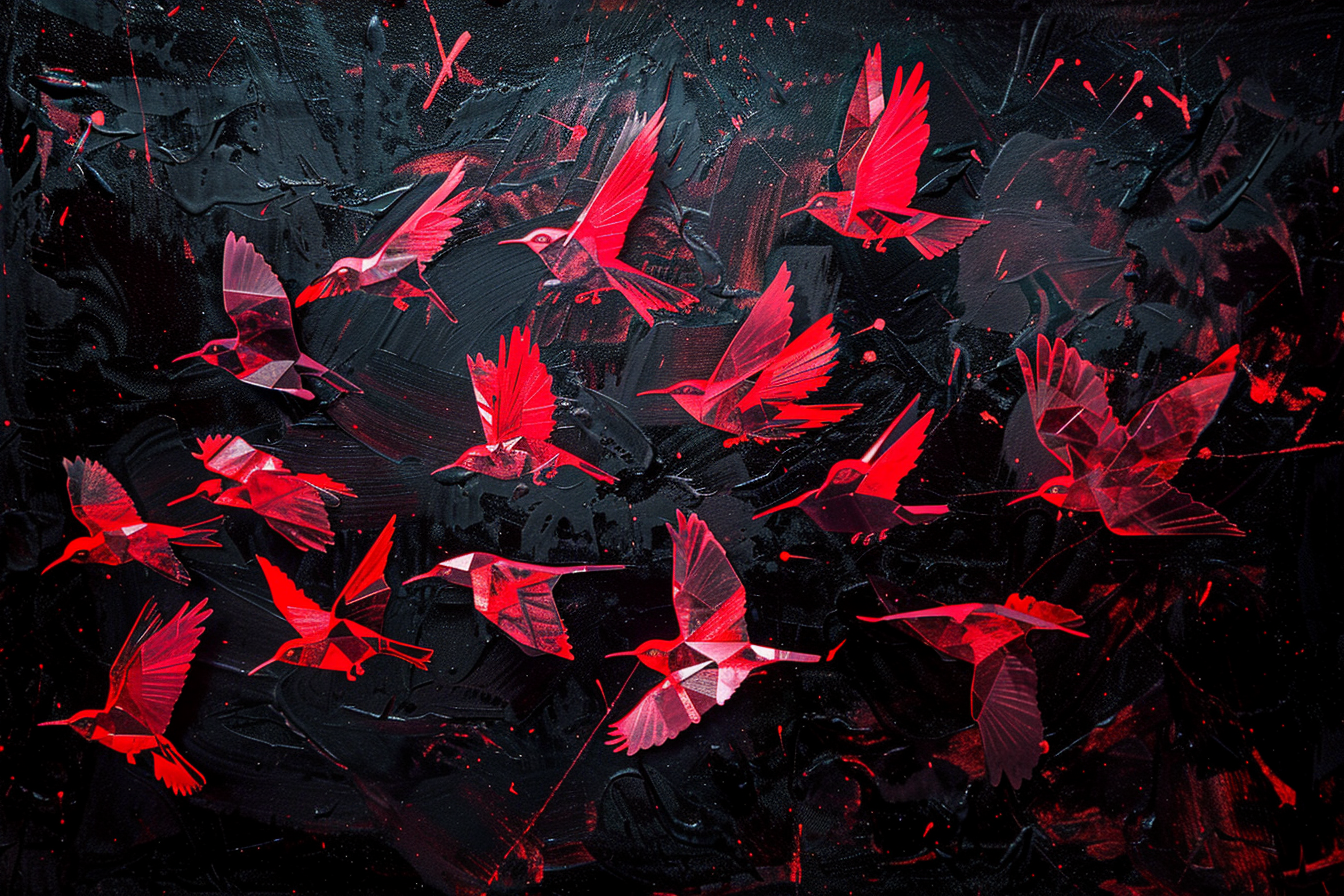 A group of Stirge Shards, birdlike Unmade seeking out targets of opportunity to mob and shred them apart.